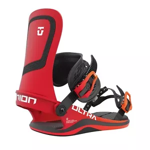 Union Ultra Snowboard Bindings, Men's Small (US 6-7.5), Ultra Red New 2023 - Picture 1 of 4