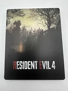Resident Evil 4 Remake Collector’s Edition Steelbook Case Only Capcom - Picture 1 of 9