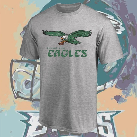 Philadelphia Eagles 47 Brand Dozer Franklin T-Shirt, Retro Eagles T Shirt Cover