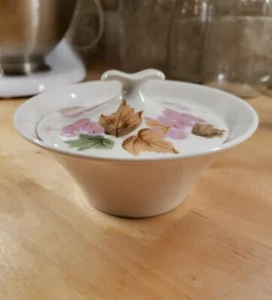 Mid Century Irokesen Porzellan Zuckerdose Trauben von Ben Seibel - Bild 1 von 7