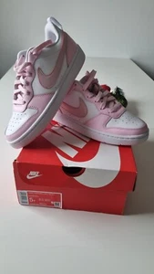 Nike Schuhe Court Borough Sneaker Schuhe 37,5 Pink Rosa Glitzer, Neu - Bild 1 von 10
