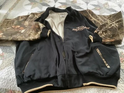 Mens 2XL Realtree Camo Jacket Black/Realtree Advantage Max 4 HD Camo - Image 1 of 4