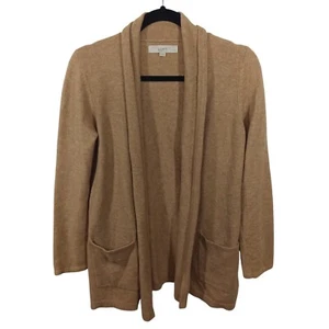 Ann Taylor Loft Womens Sweater Size XS Petite Knit Cardigan Open Long Sleeve - Picture 1 of 7