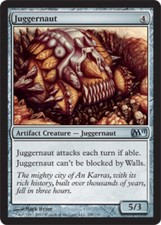 1x Juggernaut NM, English MTG Magic 2011 (M11)