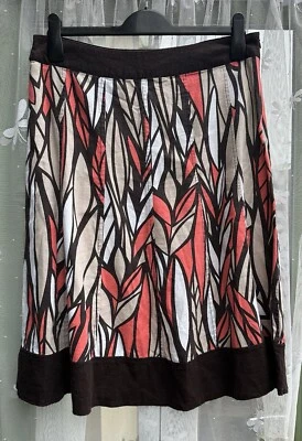 EPILOGUE Ladies Linen Blend Skirt, Retro, Size 14 Ref H - Image 1 of 4