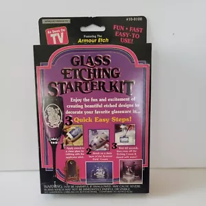 Neu Panzerglas Radierung Starter Kit 10-0100 - Bild 1 von 13