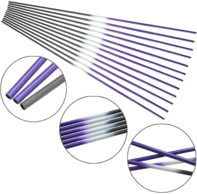 MILAEM 30" Pure Carbon Arrow Shafts SP250-600 ID 6.2mm DIY Handmade Archery Target Hunt