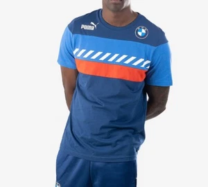 Puma Men's BMW SDS T Shirts Blue 533327-04 g - Picture 1 of 2