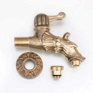 Grifo Jardín 1/2" Decorativo Renacimiento Mando Palanca - Imagen 1 de 2