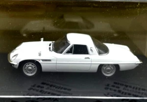 wonderful diecast modelcar 1/43 MAZDA COSMO SPORT L10B COUPE 1968 - white - Picture 1 of 2