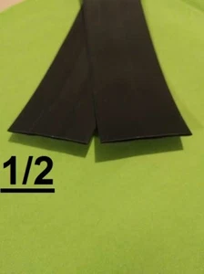 1/2" Zoll 12,7mm SCHWARZ 2:1 Schrumpfschlauch Polyolefin (1 FUSS) - Bild 1 von 6