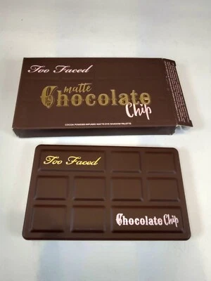 Too Faced Matte Chocolate Chip Eye Shadow Palette BNIB Rare Discontinued  - Image 1 of 4