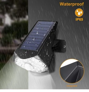 2Pack LED Solar Flood Light Security Motion Sensor Outdoor Yard Street Wall Lamp - Picture 1 of 14