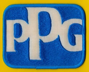 PPG AUTO RACING EMBROIDERED BLUE PATCH - Bild 1 von 1