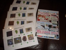 Pfadfinderbewegung Werbung Poster & 5 Woodland Suche Activity Bogen