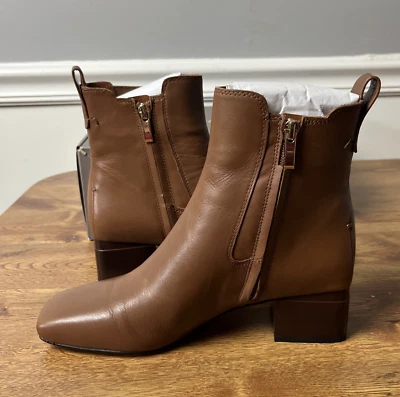 Botas de tornozelo femininas Franco Sarto Waxton avelã tamanho 7M - Imagem 1 de 4