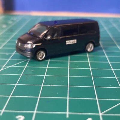 Furgoneta Volkswagen Rietze escala HO 1:87 policía alemana MEK SEK GSG 9 SWAT Foto 1 de 4