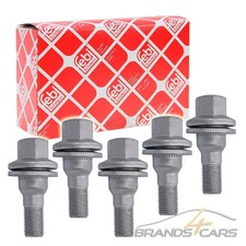 4x FEBI BILSTEIN BULLONI RUOTA m14x1,5x27 mm ZINCATO Bulloni sw17 Radschraube