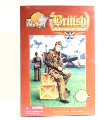 Ultimate Soldier  WWII BRITISH COMMANDO  12" Action Figure Set 1:6 - Image 1 of 4