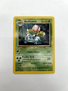 Pokemon Base Set Herbizarre 30/102 FRENCH LIGHT PLAY - PIF - Picture 1 of 2