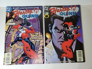 DC Comics Harley Quinn #1 (2000) & #2 Solo Series Comic Books F/VF Lot Of (2) - Picture 1 of 9