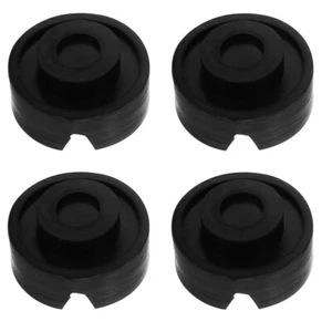4Pcs Universal Car Lift Jack Stand Rubber Support Block Floor Jack Pads (Black) - Picture 1 of 12