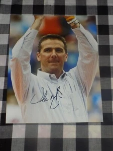 Urban Meyer Signed 8x10 Photo College Football Florida Ohio State - Picture 1 of 1