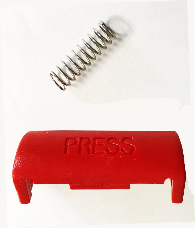 Saab 900 9000 Cinturón de Seguridad Hebilla Liberación Pulsador con Muelle 9188778 Nuevo Foto 1 de 3