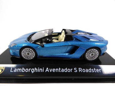 LAMBORGHINI AVENTADOR S ROADSTER 2017 BLU IXO SALVAT 1/43 BLU BLAU - Immagine 1 di 4