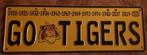 AFL RICHMOND TIGERS Embossed Novelty Car Number Plates, Trailers - Picture 1 of 1