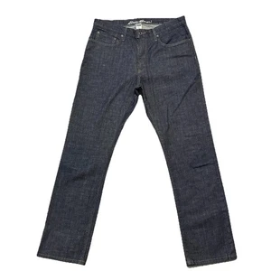 Jeans Eddie Bauer Para Hombre 35x32 Azul Denim Original Calce Recto - Imagen 1 de 9