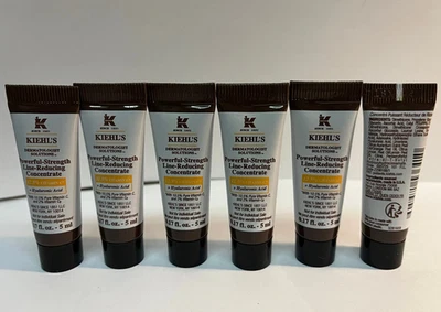 6 Kiehls Powerful Strength Line-Reducing Concentrate Travel Size 5mL/0.17oz EACH - Image 1 of 2