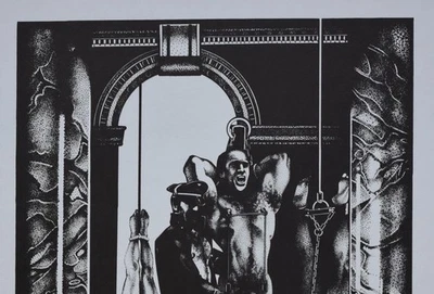 REX Kunstdruck Pointillismus print pointillistic gay interest fetisch Bondage - Bild 1 von 4