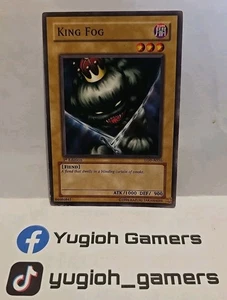 YUGIOH KING FOG LOB 1ST EDITION COMMON PLAYED  - Picture 1 of 1
