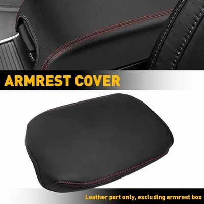 For Toyota Tacoma 2016 2017-2023 Truck Lid Armrest Cover Center Console Leather Foto 1 de 4