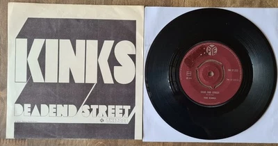 The Kinks dead end street 1966 Vg+/Vg+ Norway 7" 45 single - Image 1 of 2