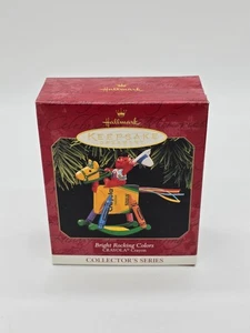 Hallmark Ornament - 1997 - Bright Rocking Colors - Picture 1 of 2