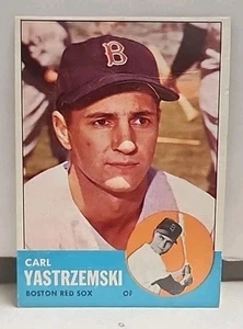 1963 Topps #115 Carl Yastrzemski  - Picture 1 of 2