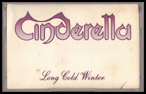 1988 CINDERELLA Long Cold Winter Cassette PolyGram Records Rock Music - Picture 1 of 2