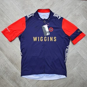 Maglia ciclismo Rapha x Bradley Wiggins XL firmata a mano kit squadra bersaglio uomo - Foto 1 di 24
