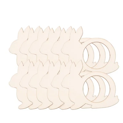  20 Pcs Allacciatovaglioli Anello Portatovagliolo Anelli Di Unici - Immagine 1 di 4