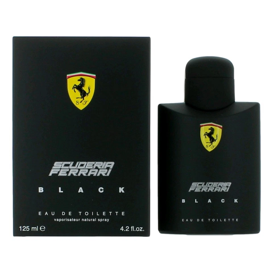 Ferrari Black de Scuderia Ferrari, 4,2 OZ eau de parfum spray para hombre Foto 1 de 1