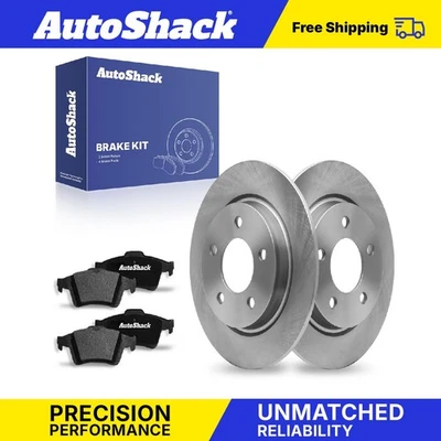 Rear Brake Rotors Ceramic Pads for 2005-2013 Mazda 3 2010 Mazda 3 Sport - Изображение 1 из 4