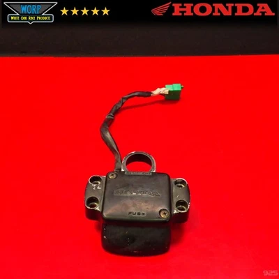 OEM HONDA CX500 1981 MANILLAR PUENTE SUPERIOR CAJA DE FUSIBLES PLACA DE INTERRUPTOR DE ENCENDIDO 79-81 Foto 1 de 4