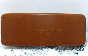 Tommy Bahama Brillen Sonnenbrille klappbar Hartschalenetui braun Leder mit Putztuch - Bild 1 von 8