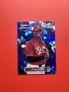 2023 Bowman Chrome Sapphire Edition Cam Collier Sapphire Selections Refractor SP - Bild 1 von 2