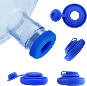 3 Tappi Di Ricambio per Bottiglia D'Acqua Da 5 Galloni, in Silicone per Galloni, - Foto 1 di 12