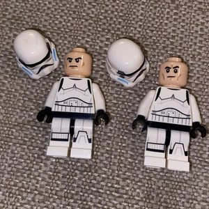 Lego Star Wars Imperial Stormtrooper 2X Minifigura Lote sw0617 - Imagen 1 de 3