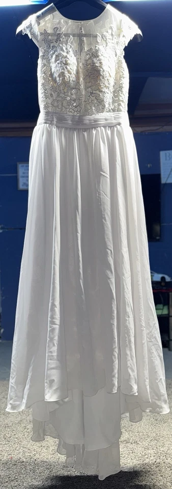 Vestido de novia chino tradicional Chuangyi Kongjian blanco talla 9 Foto 1 de 4