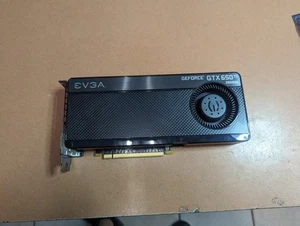 EVGA GEFORCE GTX 650 TI BOOST 2GB GDDR5 GAMING GRAPHIC CARD 02G-P4-3658-KR - Picture 1 of 4
